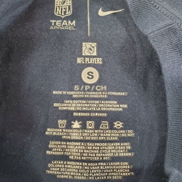 🔹️NWT Nike Broncos Blue Peyton Manning Short Sleeve Tshirt Small - Picture 7 of 7